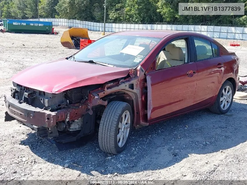 JM1BL1VF1B1377839 2011 Mazda Mazda3 I Touring