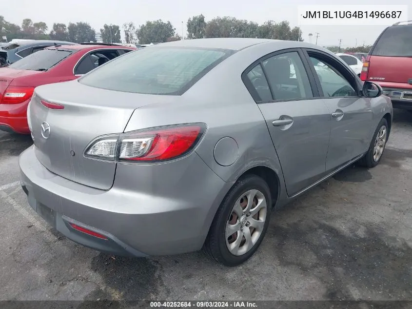 2011 Mazda Mazda3 I Sport VIN: JM1BL1UG4B1496687 Lot: 40252684