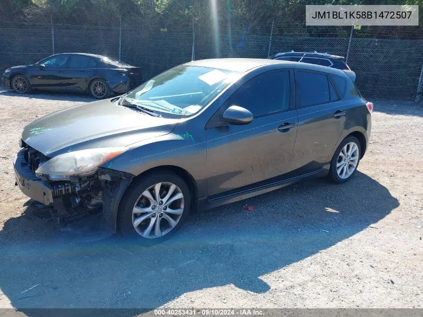 2011 Mazda Mazda3 S Sport VIN: JM1BL1K58B1472507 Lot: 40253431