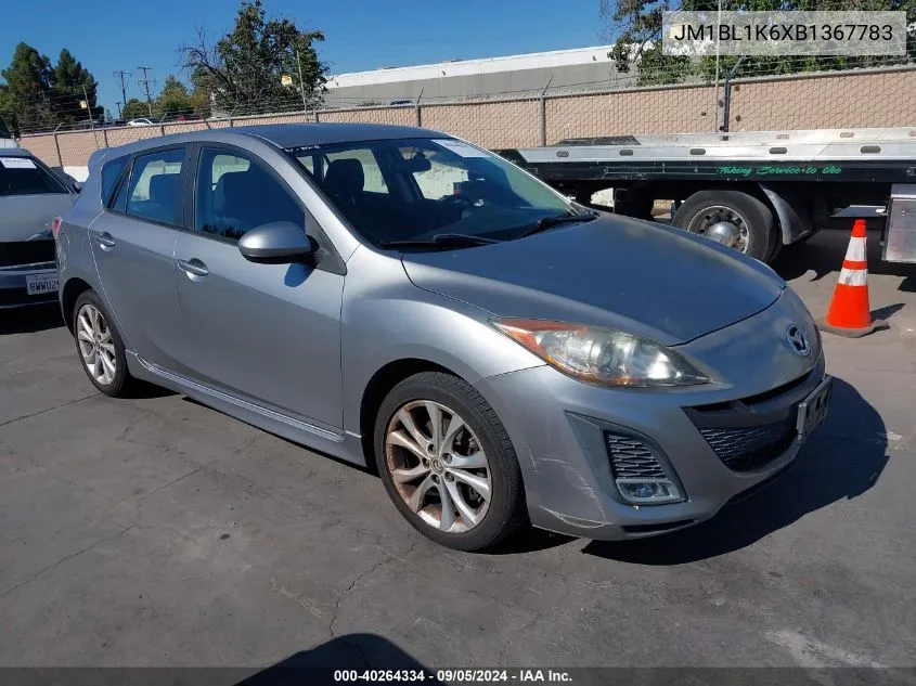 2011 Mazda Mazda3 S Sport VIN: JM1BL1K6XB1367783 Lot: 40264334