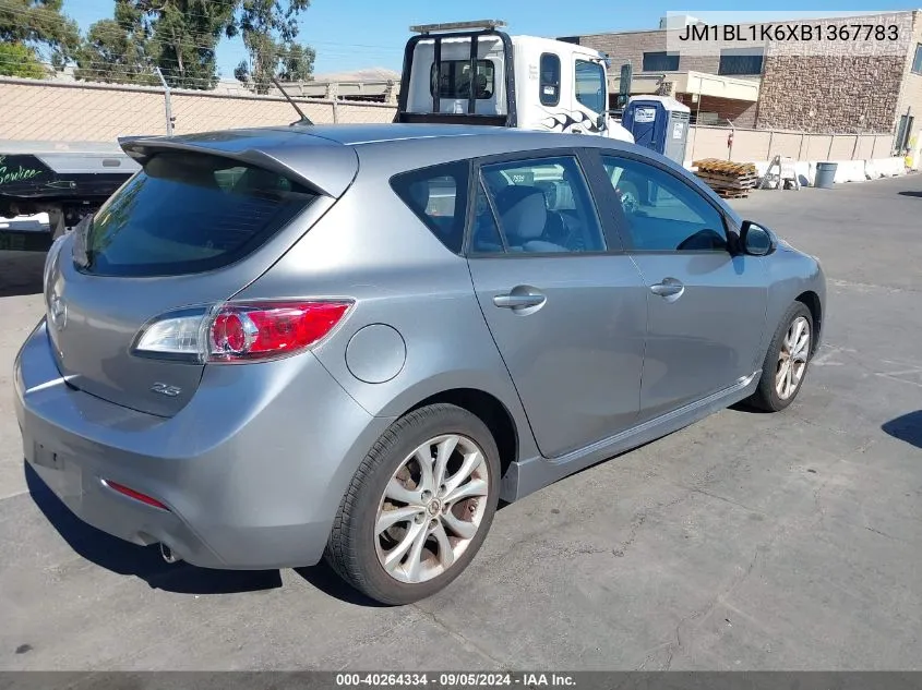 2011 Mazda Mazda3 S Sport VIN: JM1BL1K6XB1367783 Lot: 40264334