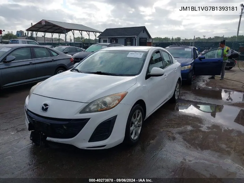 JM1BL1VG7B1393181 2011 Mazda 3 I