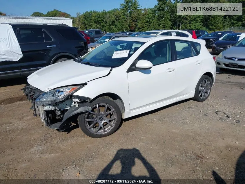 2011 Mazda Mazda3 S Sport VIN: JM1BL1K68B1422120 Lot: 40287772