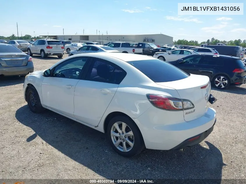 JM1BL1VFXB1431056 2011 Mazda Mazda3 I Touring