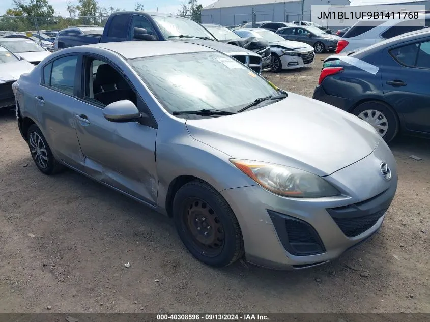 2011 Mazda Mazda3 I VIN: JM1BL1UF9B1411768 Lot: 40308596