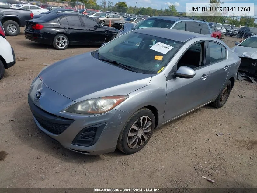 JM1BL1UF9B1411768 2011 Mazda Mazda3 I