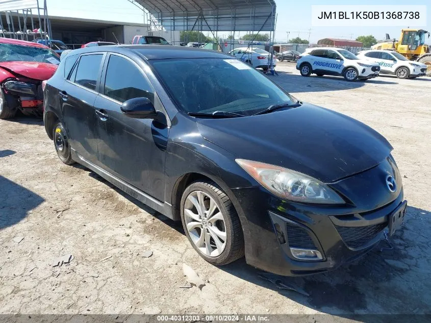 2011 Mazda 3 S VIN: JM1BL1K50B1368738 Lot: 40312303