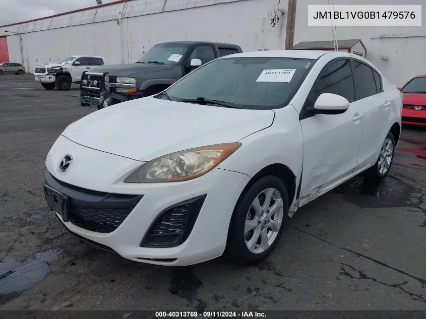 JM1BL1VG0B1479576 2011 Mazda Mazda3 I Touring