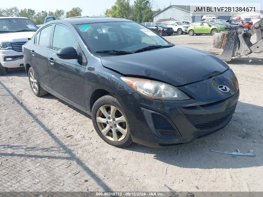 JM1BL1VF2B1384671 2011 Mazda Mazda3 I Touring