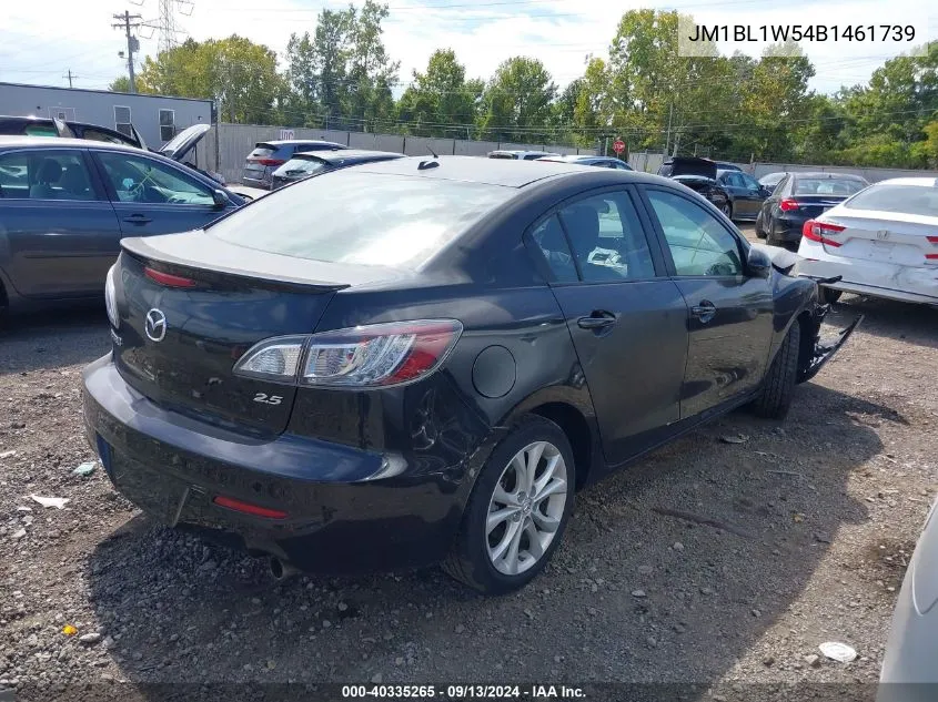 JM1BL1W54B1461739 2011 Mazda 3 S