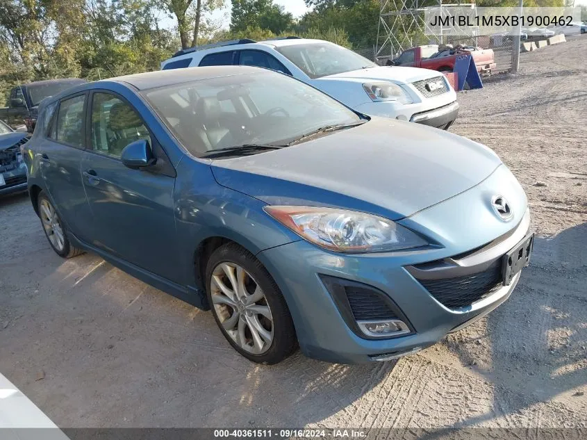 2011 Mazda Mazda3 S Grand Touring VIN: JM1BL1M5XB1900462 Lot: 40361511