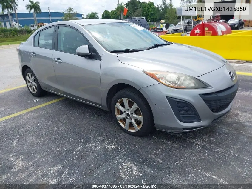 2011 Mazda Mazda3 I Touring VIN: JM1BL1VGXB1425850 Lot: 40377596