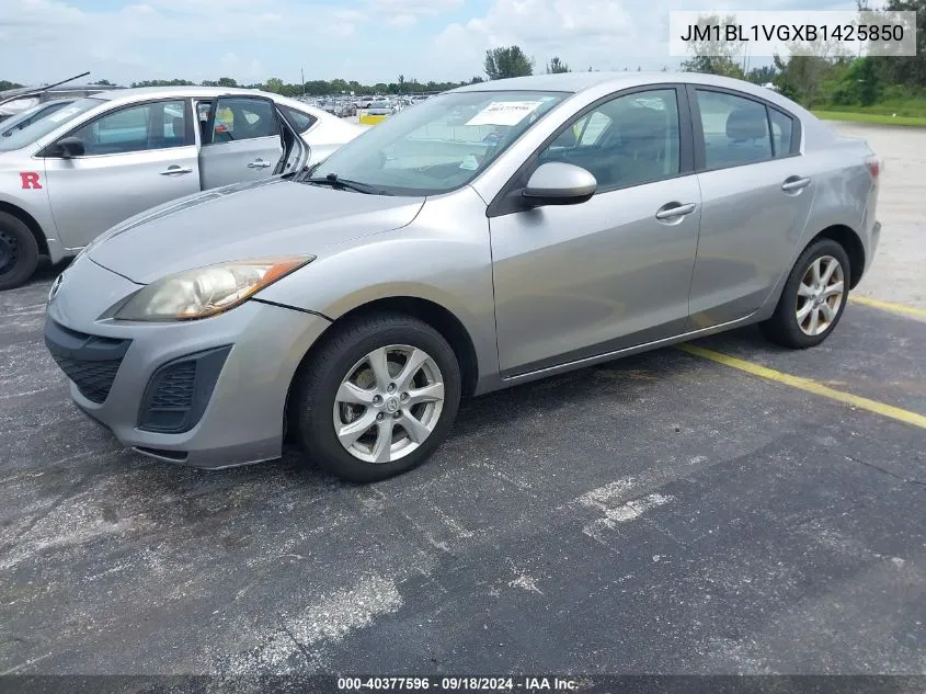 2011 Mazda Mazda3 I Touring VIN: JM1BL1VGXB1425850 Lot: 40377596