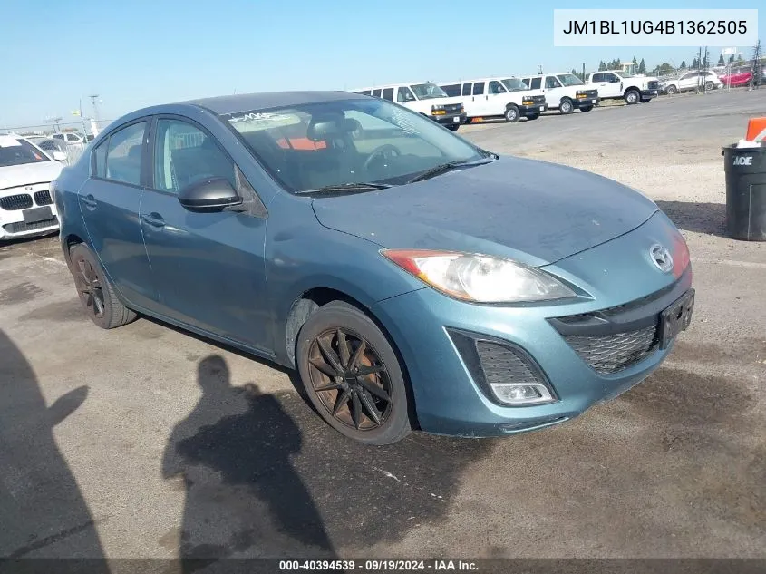 JM1BL1UG4B1362505 2011 Mazda Mazda3 I Sport