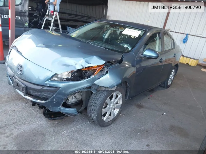 2011 Mazda Mazda3 I Touring VIN: JM1BL1VG5B1900790 Lot: 40395415