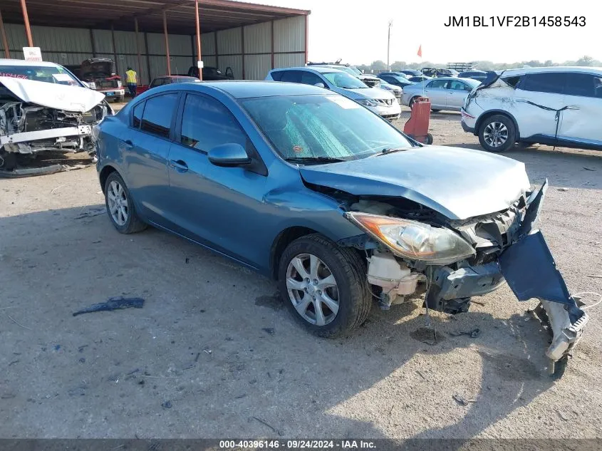 2011 Mazda 3 I VIN: JM1BL1VF2B1458543 Lot: 40396146