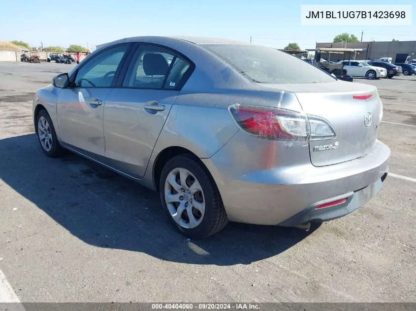 JM1BL1UG7B1423698 2011 Mazda Mazda3 I Sport