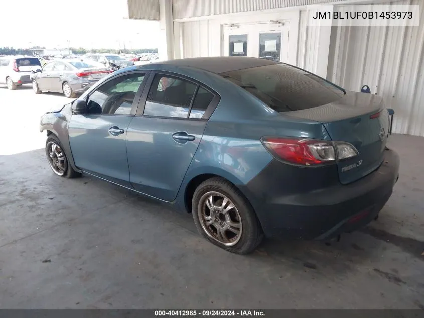 JM1BL1UF0B1453973 2011 Mazda Mazda3 I