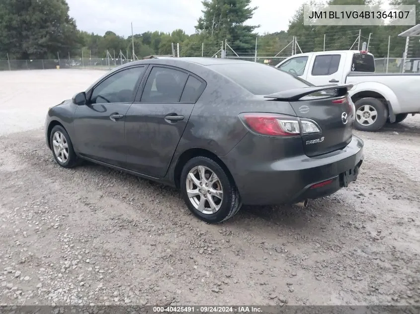 JM1BL1VG4B1364107 2011 Mazda Mazda3 I Touring