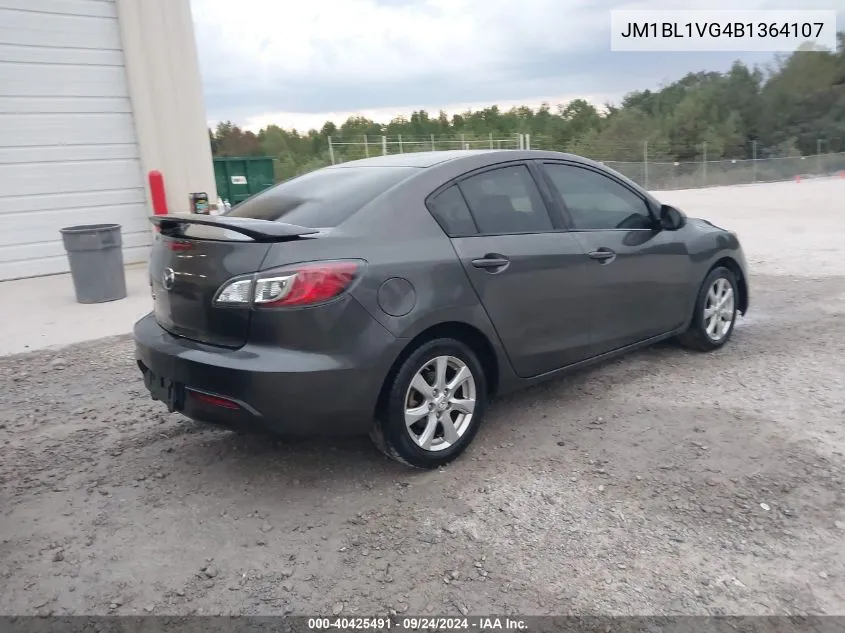 JM1BL1VG4B1364107 2011 Mazda Mazda3 I Touring