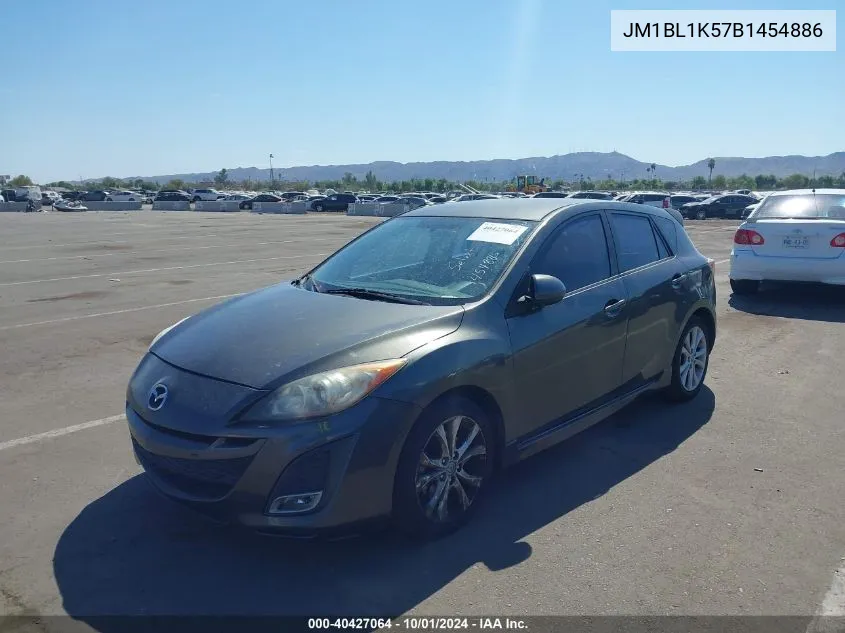 2011 Mazda Mazda3 S Sport VIN: JM1BL1K57B1454886 Lot: 40427064