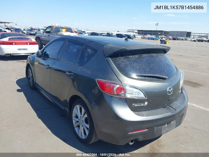 2011 Mazda Mazda3 S Sport VIN: JM1BL1K57B1454886 Lot: 40427064