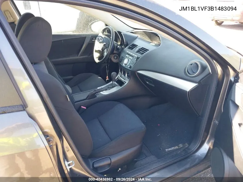 JM1BL1VF3B1483094 2011 Mazda 3 I