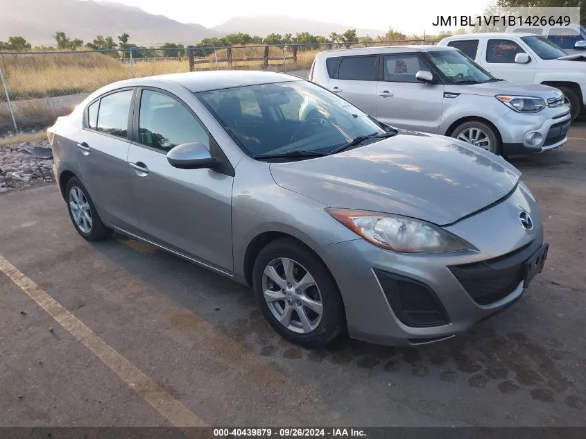 JM1BL1VF1B1426649 2011 Mazda Mazda3 I