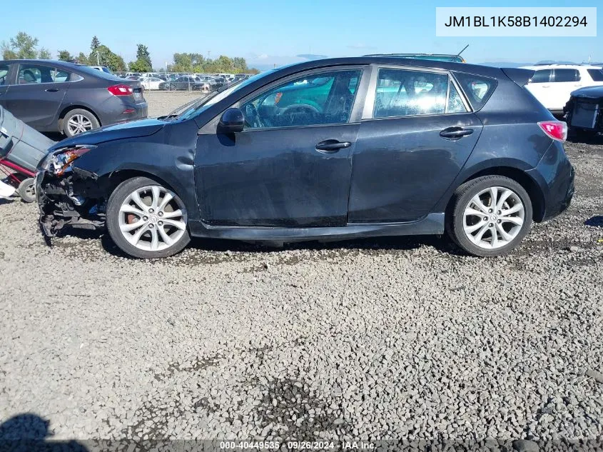 2011 Mazda Mazda3 S Sport VIN: JM1BL1K58B1402294 Lot: 40449535