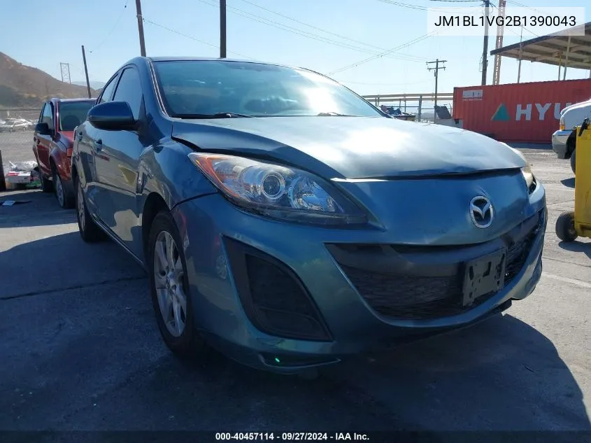 2011 Mazda Mazda3 I Touring VIN: JM1BL1VG2B1390043 Lot: 40457114