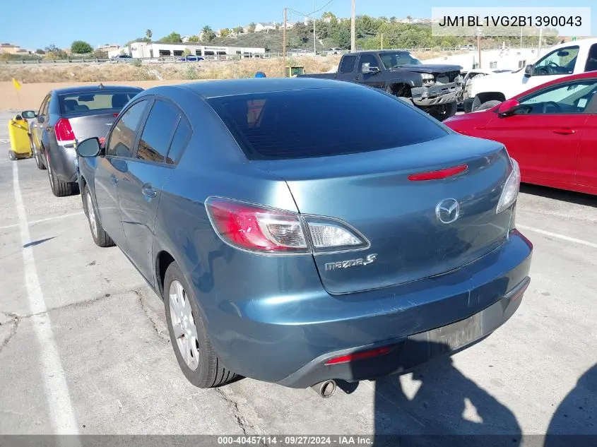 JM1BL1VG2B1390043 2011 Mazda Mazda3 I Touring