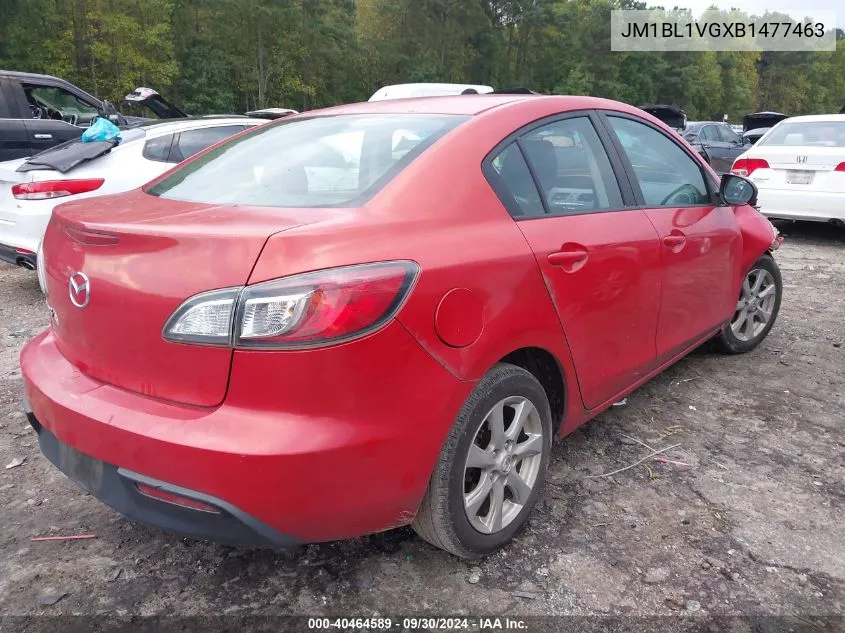 JM1BL1VGXB1477463 2011 Mazda Mazda3 I Touring