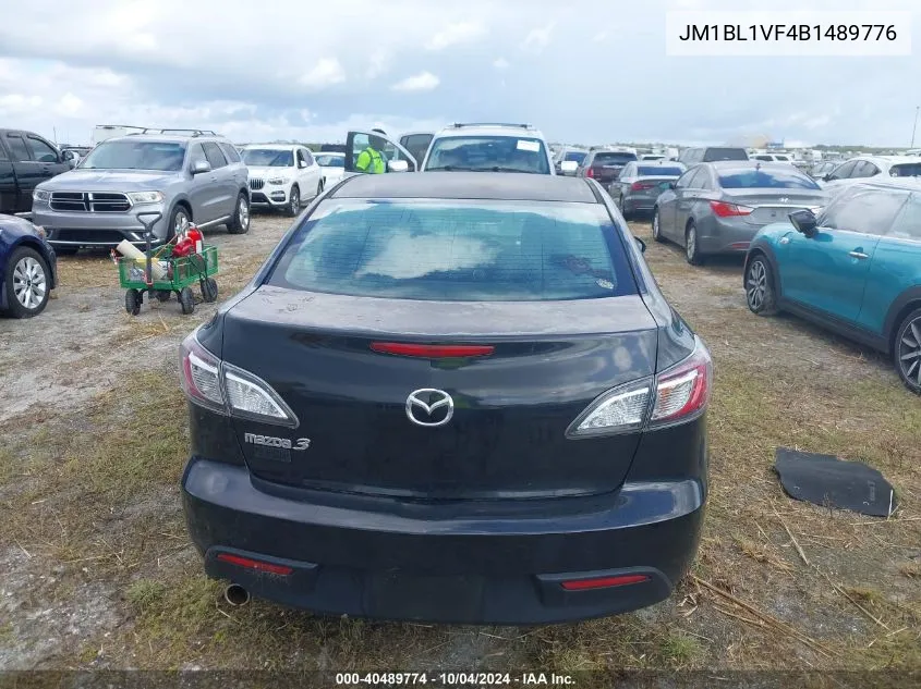 2011 Mazda Mazda3 I Touring VIN: JM1BL1VF4B1489776 Lot: 40489774