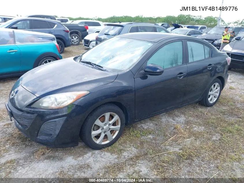 2011 Mazda Mazda3 I Touring VIN: JM1BL1VF4B1489776 Lot: 40489774