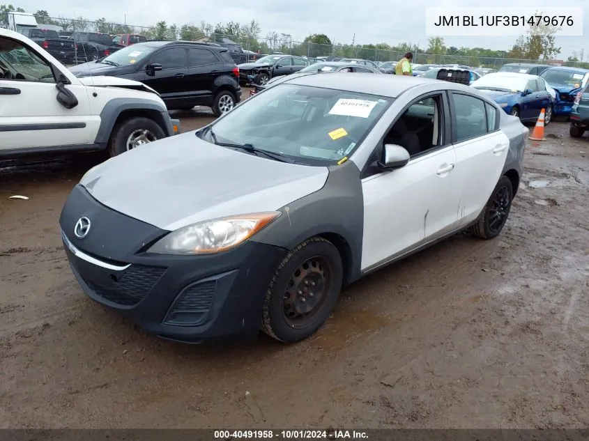 2011 Mazda Mazda3 I Sport VIN: JM1BL1UF3B1479676 Lot: 40491958