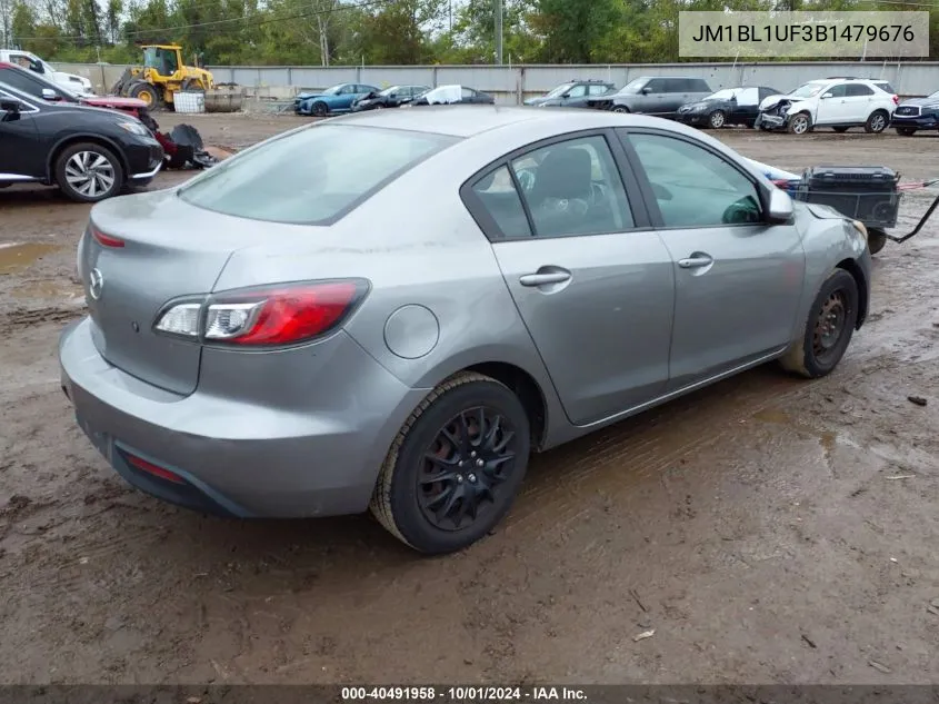 JM1BL1UF3B1479676 2011 Mazda Mazda3 I Sport