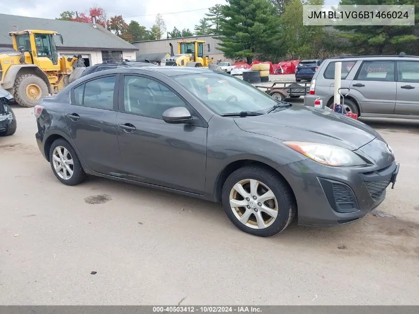 JM1BL1VG6B1466024 2011 Mazda Mazda3 I Touring