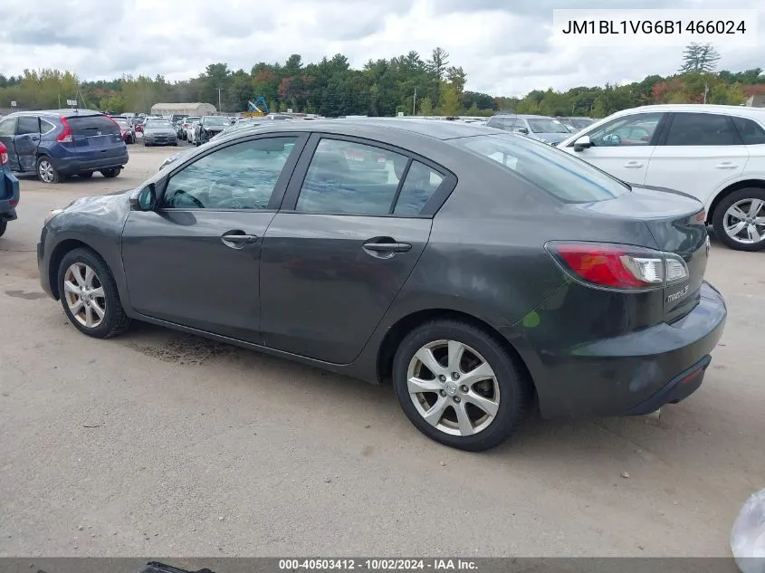 2011 Mazda Mazda3 I Touring VIN: JM1BL1VG6B1466024 Lot: 40503412