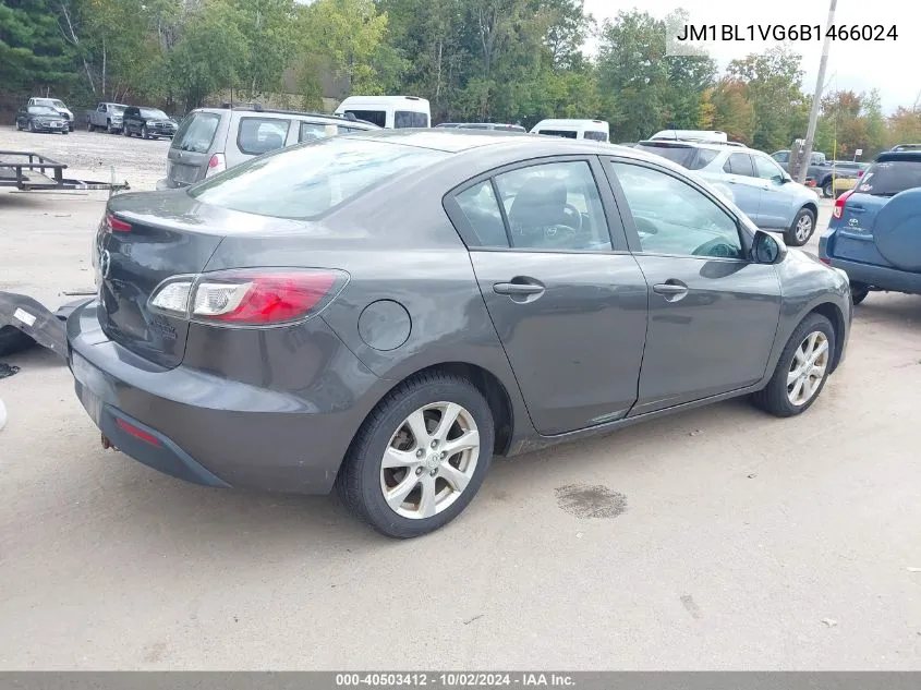 2011 Mazda Mazda3 I Touring VIN: JM1BL1VG6B1466024 Lot: 40503412