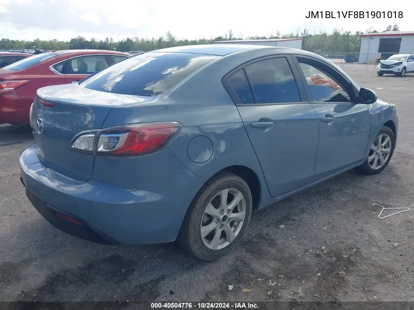 2011 Mazda Mazda3 I Touring VIN: JM1BL1VF8B1901018 Lot: 40504776