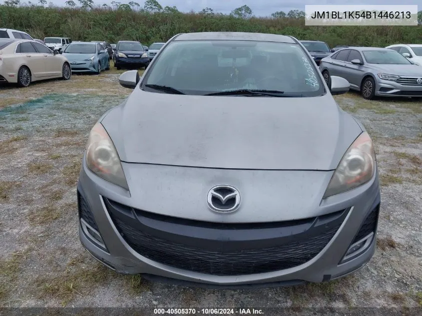 2011 Mazda 3 S VIN: JM1BL1K54B1446213 Lot: 40505370