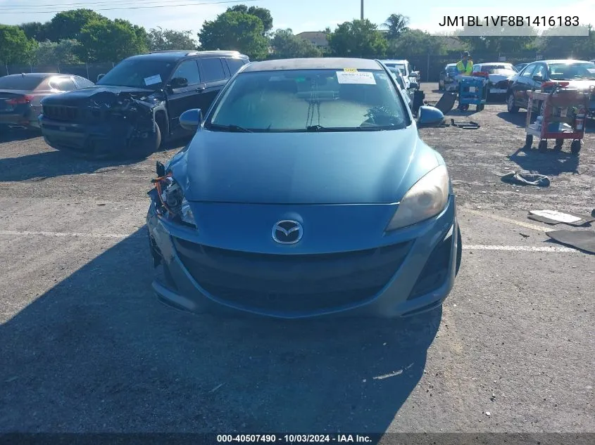 JM1BL1VF8B1416183 2011 Mazda Mazda3 I Touring