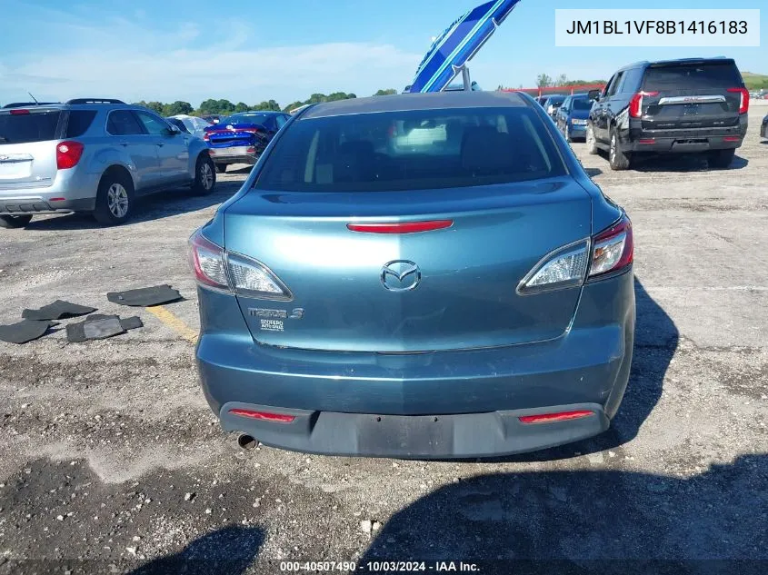 JM1BL1VF8B1416183 2011 Mazda Mazda3 I Touring