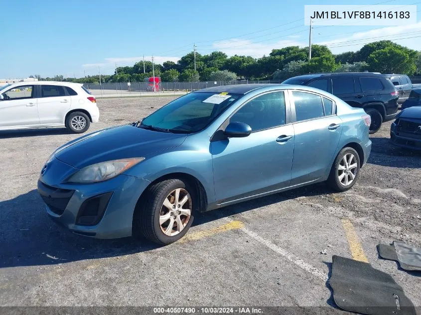 JM1BL1VF8B1416183 2011 Mazda Mazda3 I Touring