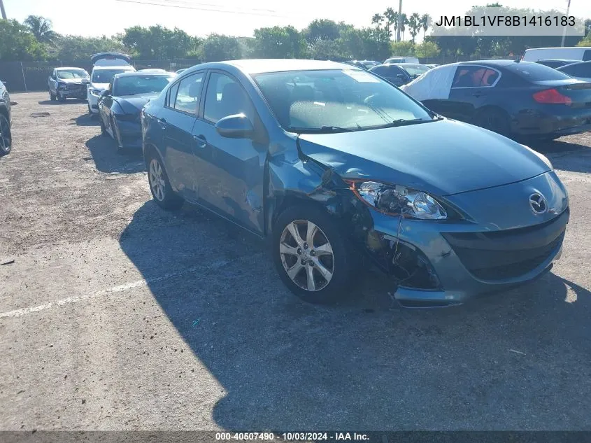 JM1BL1VF8B1416183 2011 Mazda Mazda3 I Touring