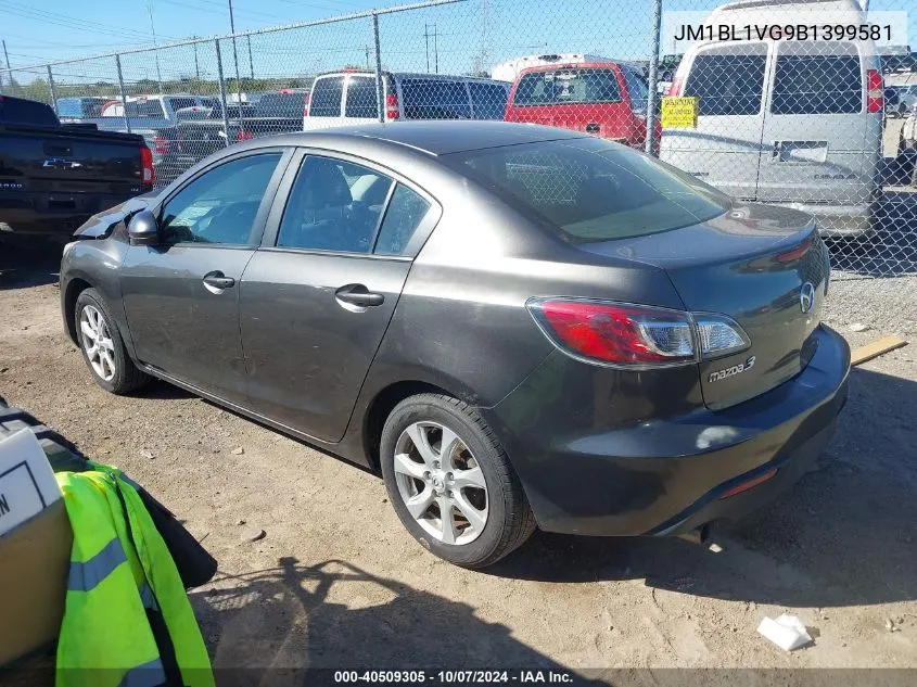 2011 Mazda Mazda3 I Touring VIN: JM1BL1VG9B1399581 Lot: 40509305