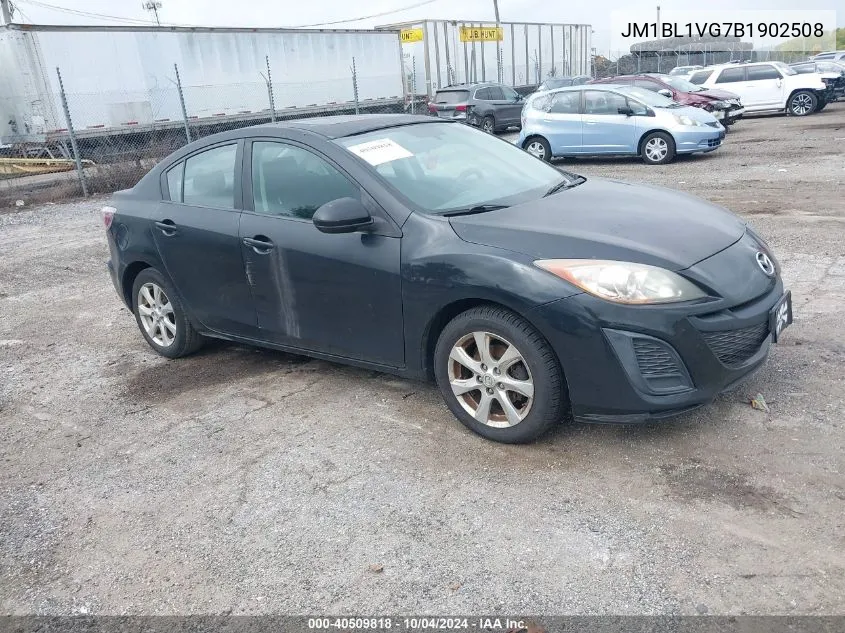 2011 Mazda Mazda3 I Touring VIN: JM1BL1VG7B1902508 Lot: 40509818