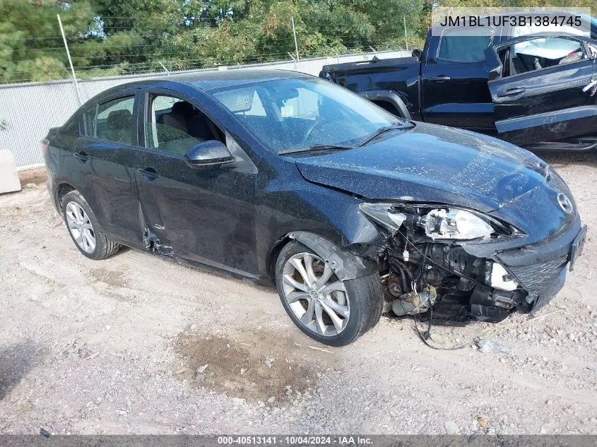 2011 Mazda Mazda3 I Sport VIN: JM1BL1UF3B1384745 Lot: 40513141