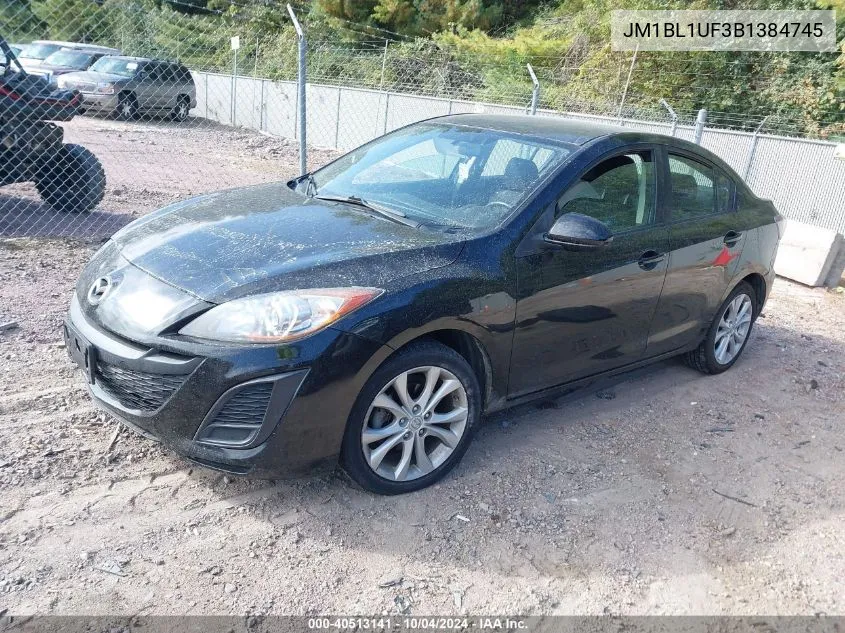 2011 Mazda Mazda3 I Sport VIN: JM1BL1UF3B1384745 Lot: 40513141