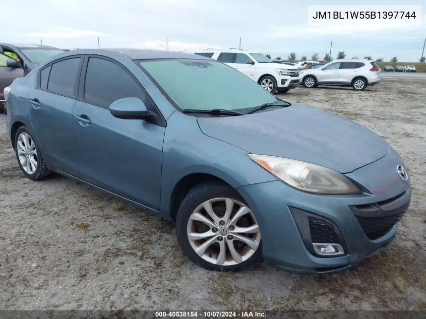 2011 Mazda 3 S VIN: JM1BL1W55B1397744 Lot: 40538154